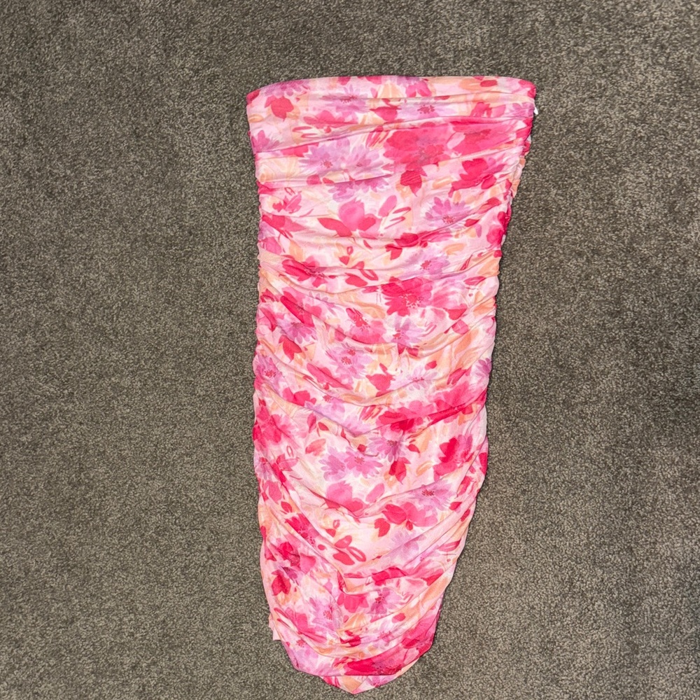 Hello Molly Pink Floral Dress